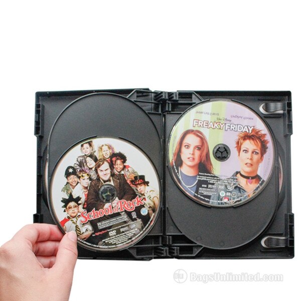 VERSAPak� 8 DVD Case - BLACK Case a